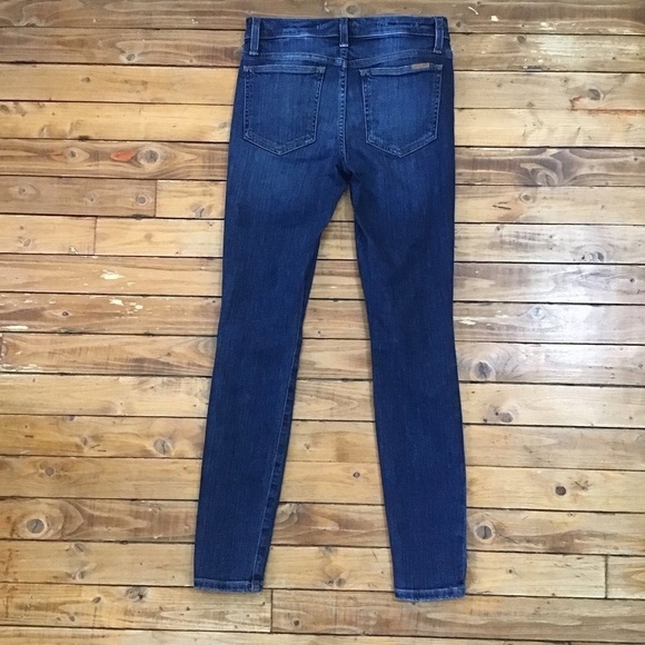 JOE’S jeans The Icon mid rise ankle skinny size 24 dark blue - Picture 3 of 11